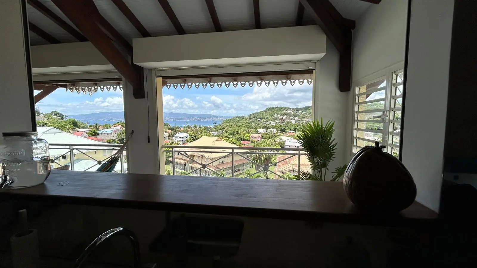 Appartement F4 Trois-Îlets – Terrasse et vue mer